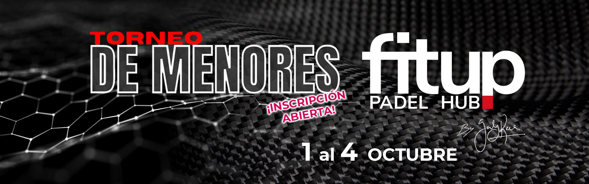 TORNEO DE MENORES FIT UP PADEL HUB