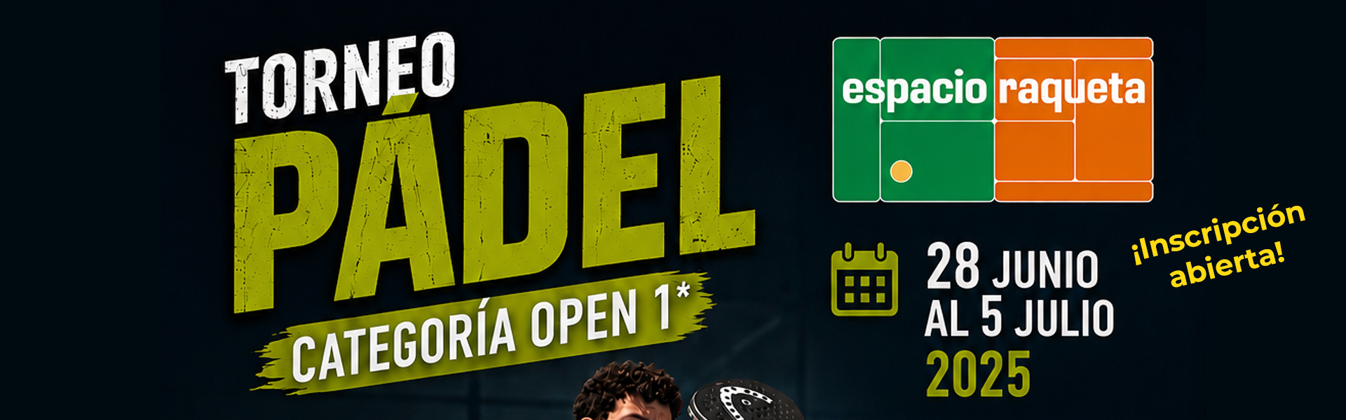OPEN ESPACIO RAQUETA ALCALÁ CAT. 1*