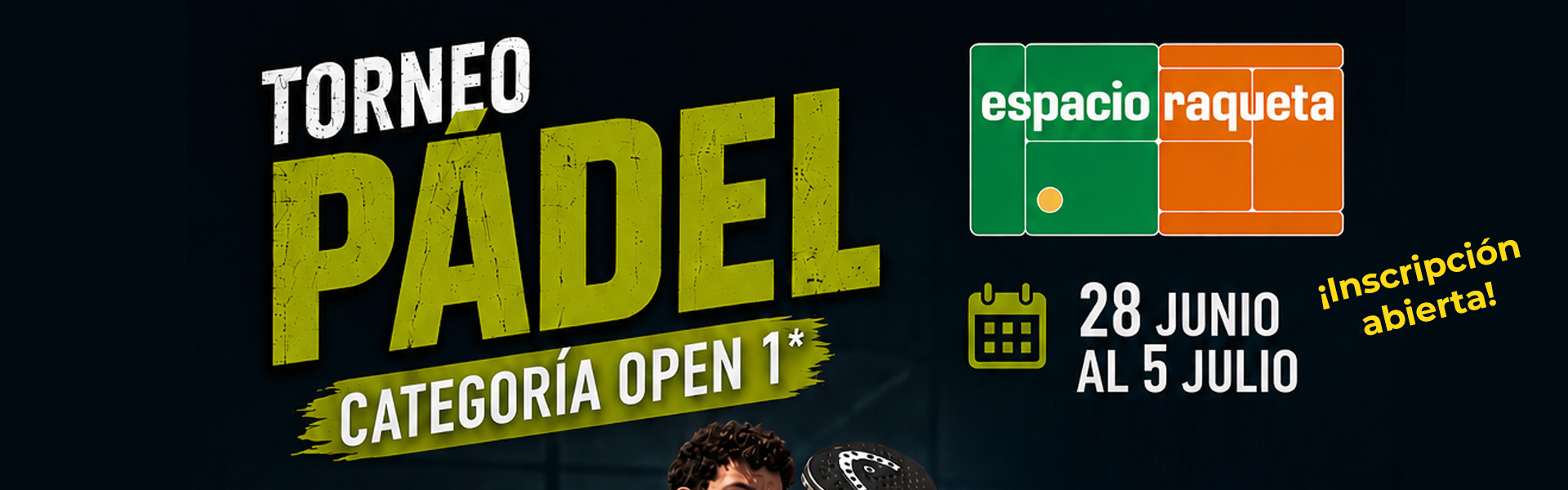 OPEN ESPACIO RAQUETA ALCALÁ CAT. 1*
