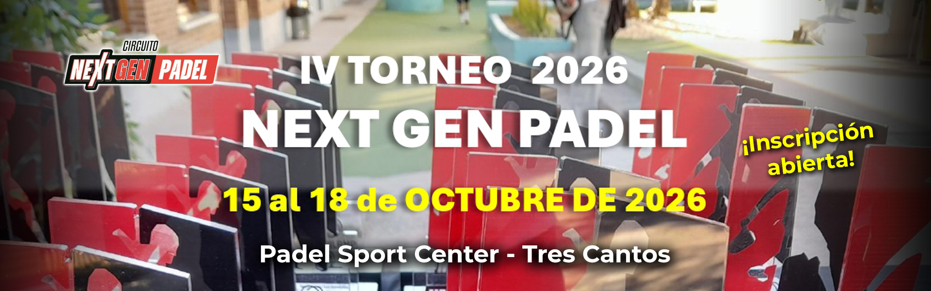 IV PRUEBA CIRCUITO NEXT GEN 2026
