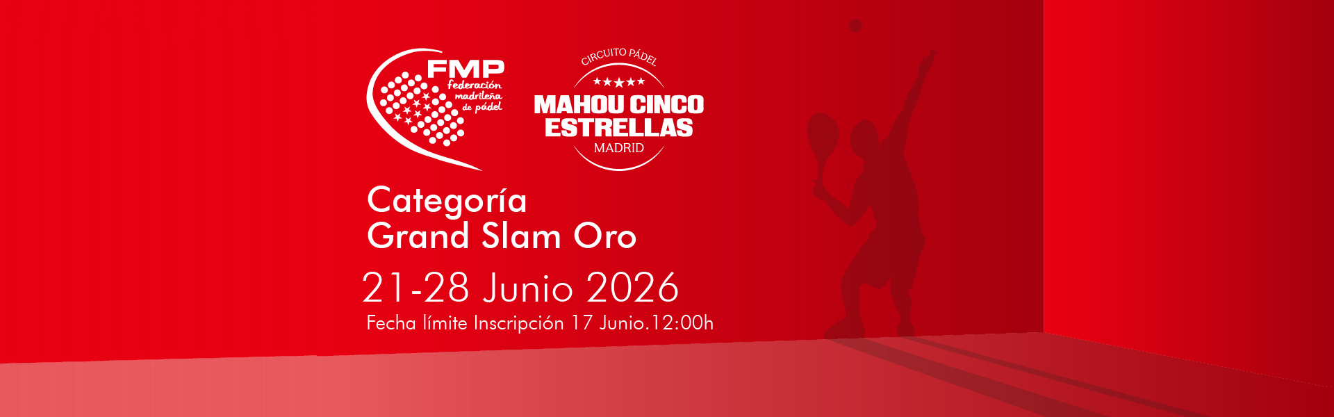 II PRUEBA CIRCUITO DE PÁDEL MAHOU 5 ESTRELLAS