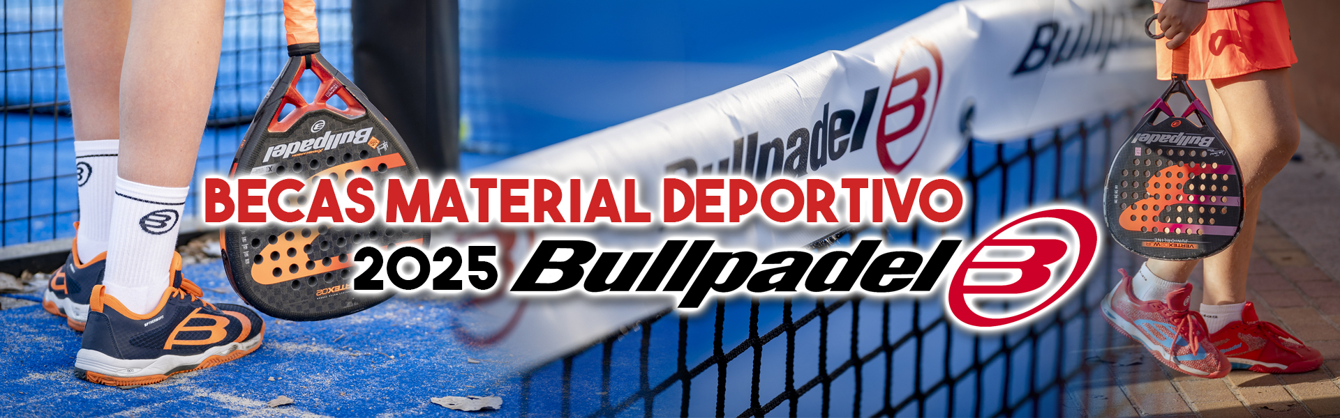 BECAS DE MATERIAL DEPORTIVO BULLPADEL 2025