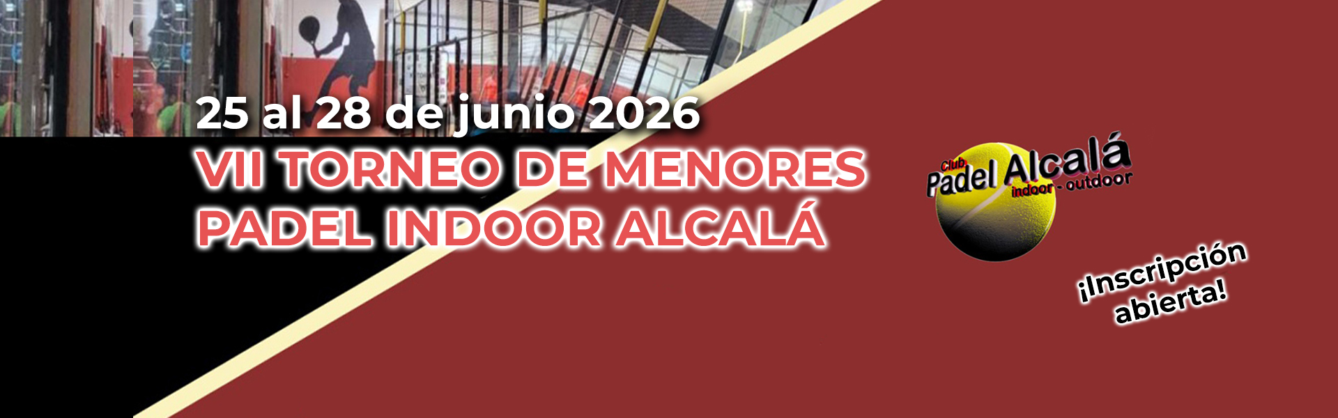 VII TORNEO MENORES PÁDEL INDOOR ALCALÁ. CAT A