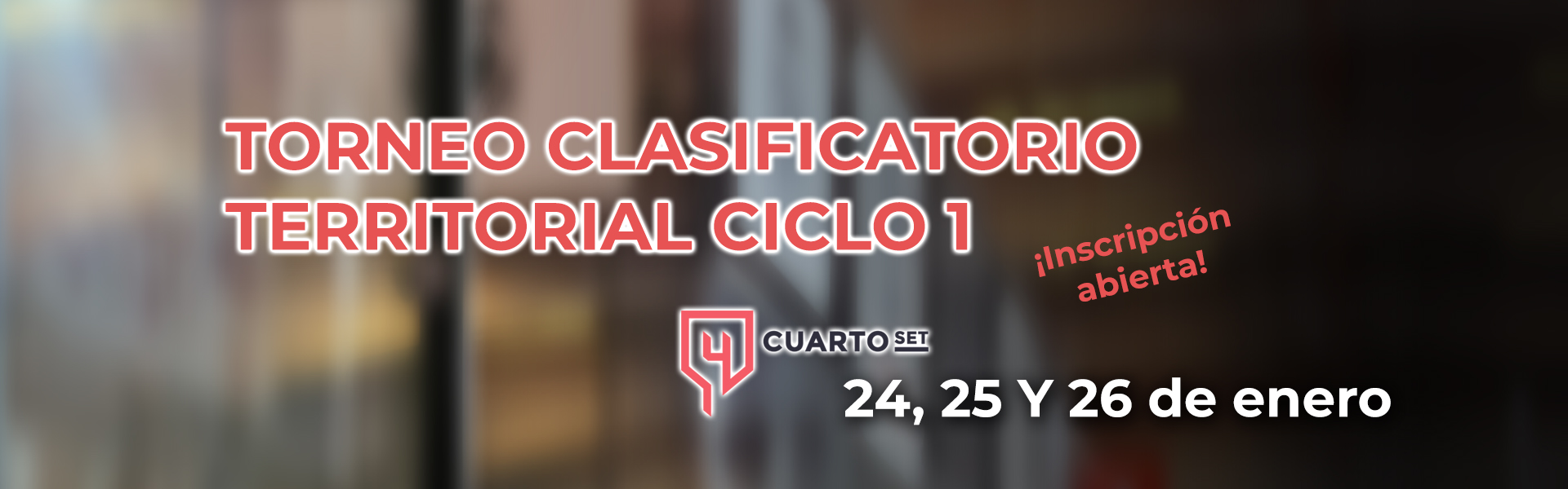 TORNEO CLASIFICATORIO TERRITORIAL CICLO 1