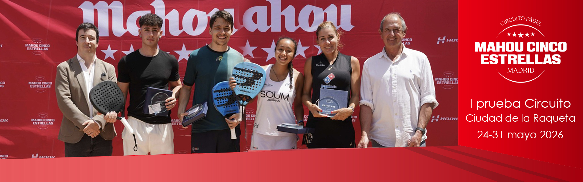I PRUEBA CIRCUITO DE PÁDEL MAHOU 5 ESTRELLAS