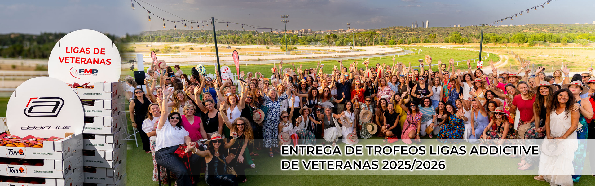 ENTREGA DE TROFEOS LIGAS DE VETERANAS ADDICTIVE FMP 2025/2026